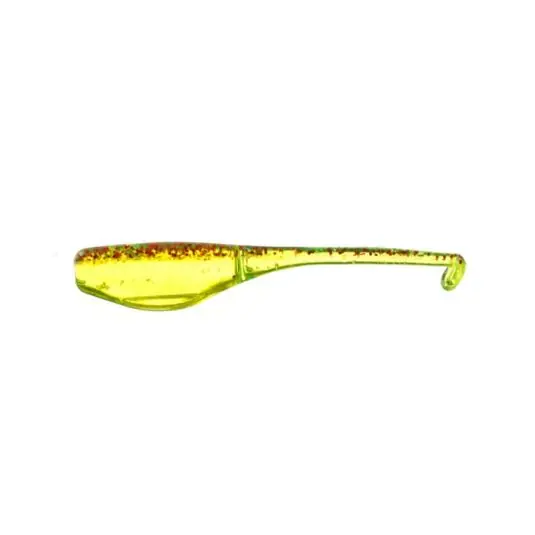 Shad Bobby Garland Baby Shad Swim'R 5.7cm, culoare Charteuse/Red Glitter Livrare expres