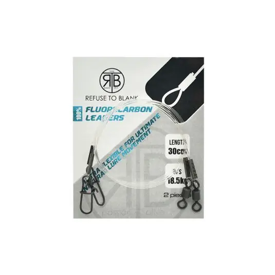 Cumpărături sigure Strune RTB Fluorocarbon Duo-Lock Leader 25kg/30cm