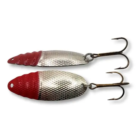 Lingura oscilanta Bertilure Irlandeza Patrate nr.1 60mm 7g, culoare Nickel Promoție