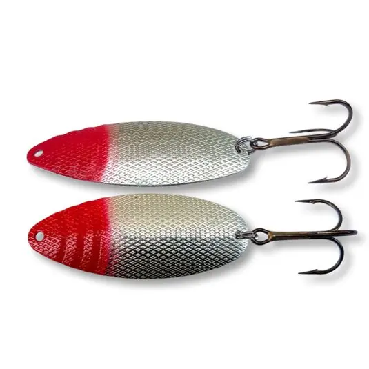 Disponibil imediat Lingura oscilanta Bertilure Irlandeza Patrate nr.2 73mm 15g, culoare Silver