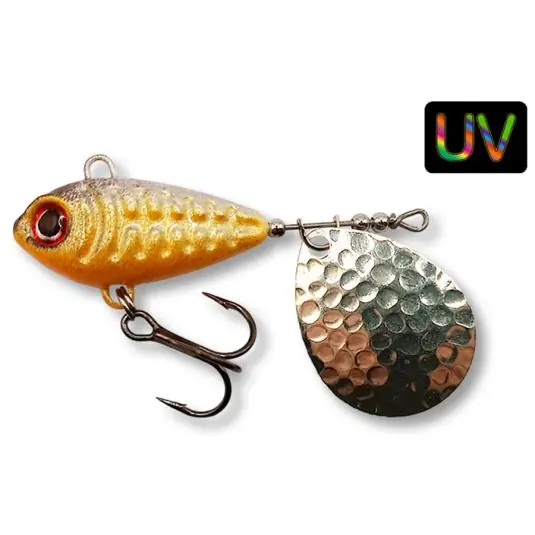 Spinnertail Bertilure Helic Skeletonik Pro Colorado Nickel 35g, culoare Silver Shad Livrare expres