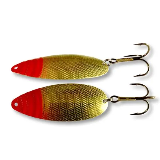 Lingura oscilanta Bertilure Irlandeza XXL 78mm 16g, culoare Patrate Gold Noutate