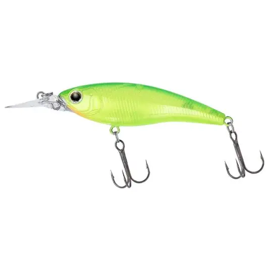 Vobler Daiwa Steez Shad Minnowbait 6cm/6.3g, culoare Akabane Lime Super ofertă