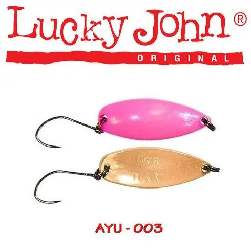 Lingura oscilanta Lucky John Ayu 2.4g, culoare 003 Retur gratuit
