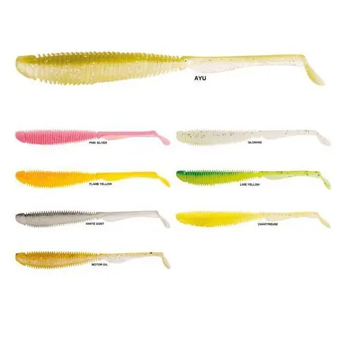 Livrare rapidă Shad Rapture Soul Shad 7.5cm, culoare Chartreuse Ghost