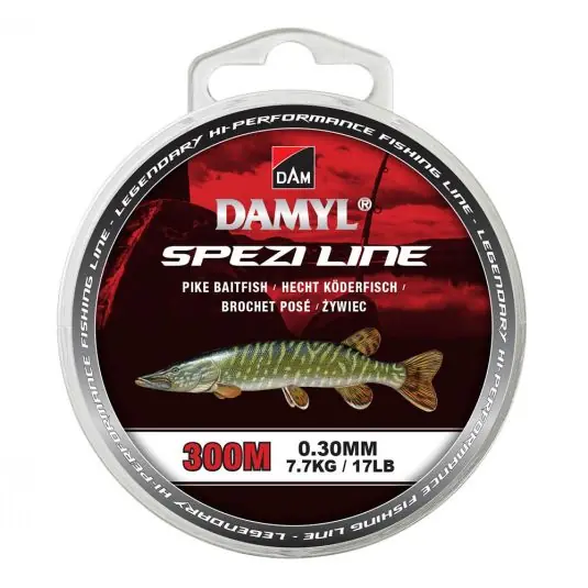 Plată sigură Fir monofilament DAM Damyl Spezi Line Pike Bait Fish 0.40mm/250m
