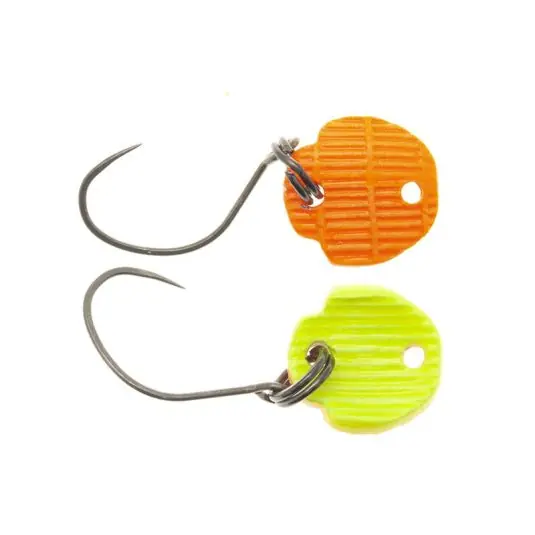 Lichidare de stoc Lingura oscilanta Neo Style Hado 0.8g, culoare Super Fluo Glossy Orange/Yellow