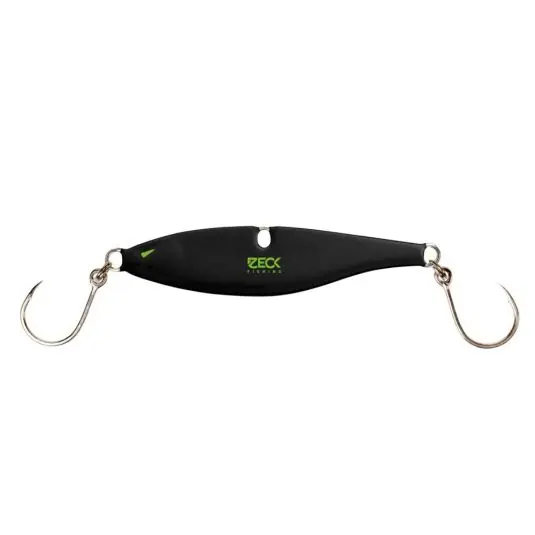 Lingura Zeck Rattlin' Vertical Jig 55g, culoare Black Livrare gratuită