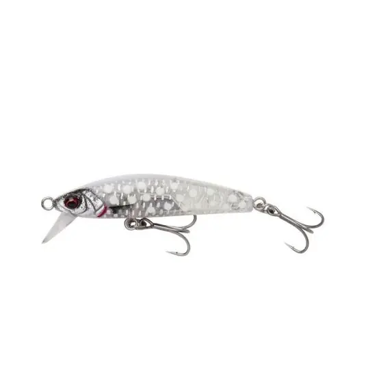 Reducere Vobler Savage Gear Gravity Minnow 5cm/8g culoare Cristal White Glow