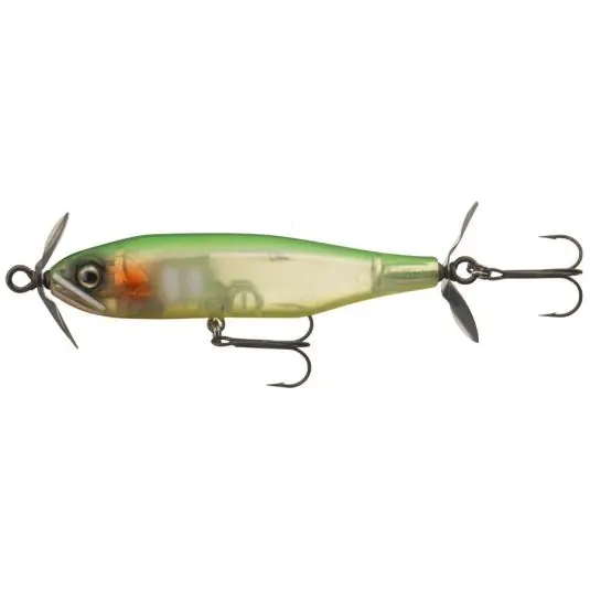 Vobler Daiwa Steez Prop 85F 8.5cm/12.7g, culoare CLEAR LIME Mai ieftin