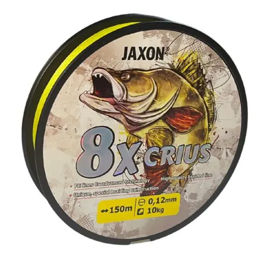 Reducere de preț Fir textil Jaxon Crius PE 8X Fluo 0.16mm/17kg/150m