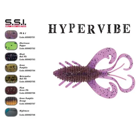 Ofertă specială Creatura Herakles Hypervibe 8.9cm, culoare Green Pumpkin Orange
