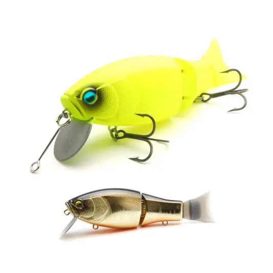 Calitate înaltă Swimbait Raid GI 9.4cm/35g, culoare 009 Real Kinkuro