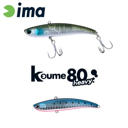 Preferatul clienților Vobler Ima Koume Vibration 80 Heavy 8cm/20g, culoare Japanese Sardine