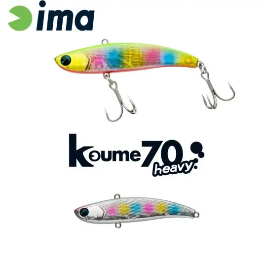 Popular Vobler Ima Koume Vibration 70 Heavy 7cm/18g, culoare Cotton Candy