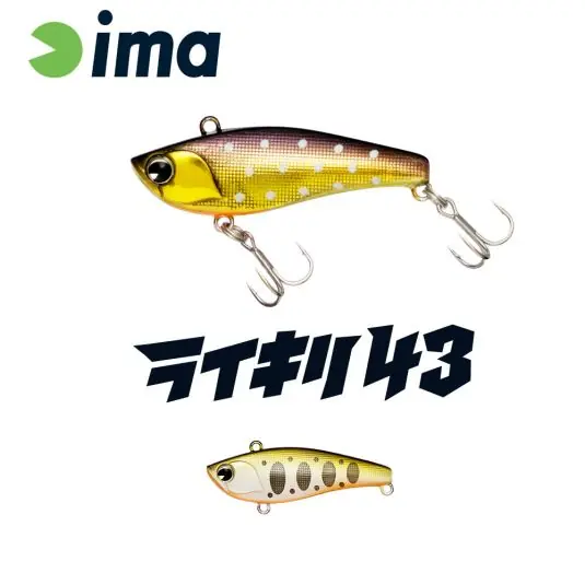 Vobler Ima Raikiri Vibration 4.3cm/4g, culoare Pearl Yamame Trout Discount