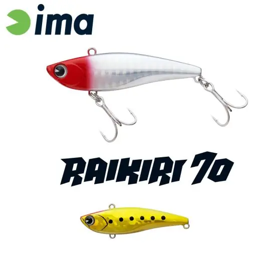 Cel mai bun preț Vobler Ima Raikiri Vibration 7cm/15g, culoare Gold Chart Sardines