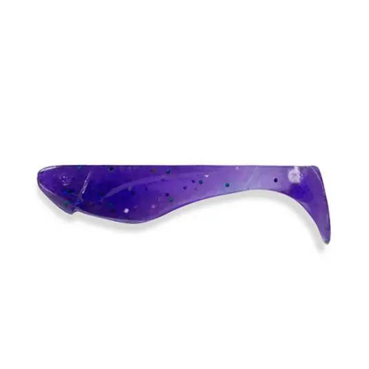 Shad FishUp Wizzy 3.8cm, culoare Dark Violet Peacock and Silver Retur ușor