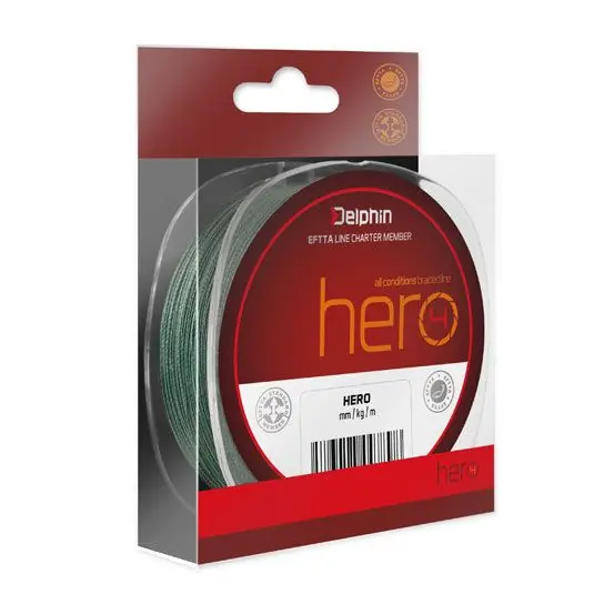 Fir textil Delphin Hero 0.40mm/30.1kg/1000m Transport gratuit