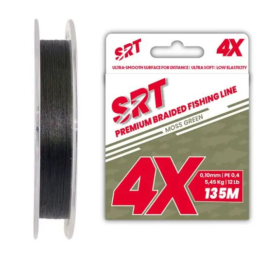 Fir textil Sert SRT 4X Moss Green 0.18mm/10kg/135m Preț promoțional