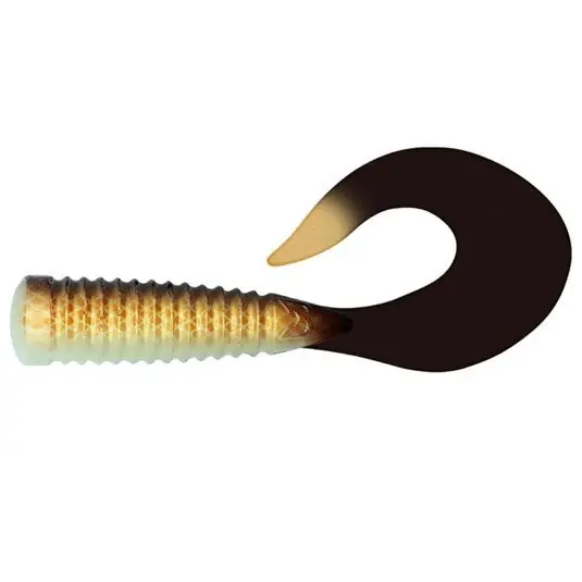 Livrare expres Rezerva coada Blackbay Curly L Custom 19cm/55g, culoare Chub
