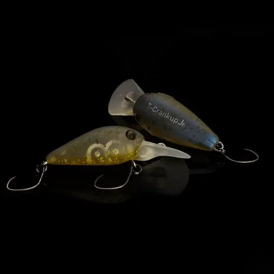 Vobler Yarie-Jespa 675 T-Crankup F 3.5cm/3g, culoare C43 Kiden Olive Chilipir