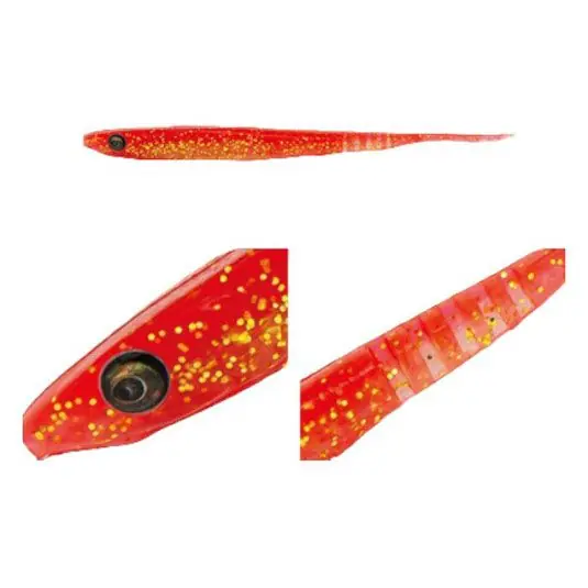 Reducere Shad Adusta Lancetic 8.5cm, culoare 116 Red Golden Shad