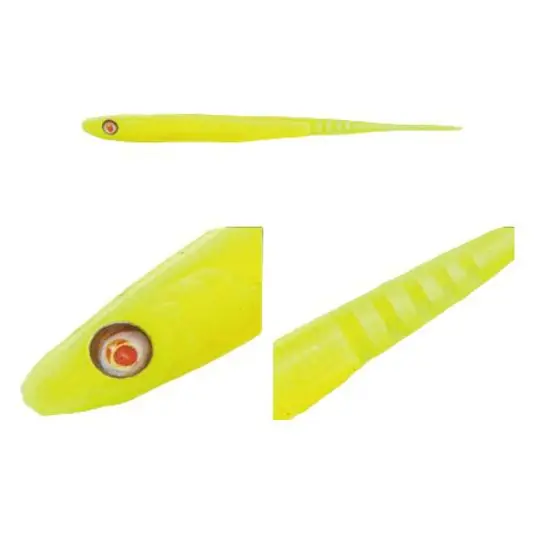 Cel mai vândut Shad Adusta Lancetic 8.5cm, culoare 117 Chart White