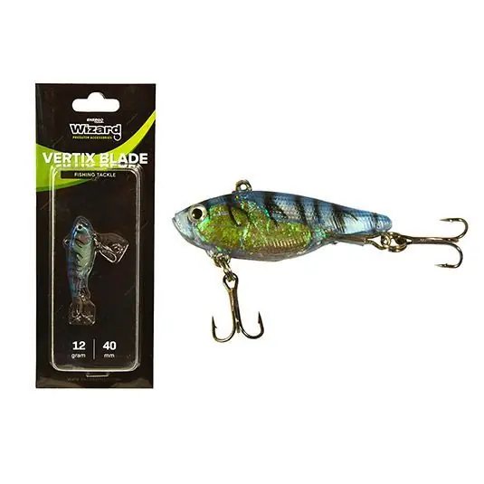 Vobler EnergoTeam Wizard Vertix Blade 4cm/12g, culoare Blue Livrare gratuită