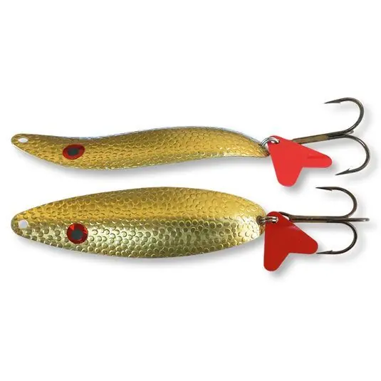 Lingura oscilanta Bertilure ES Gigant, amprenta Dragon Skin, culoare Gold, 17g Promoție