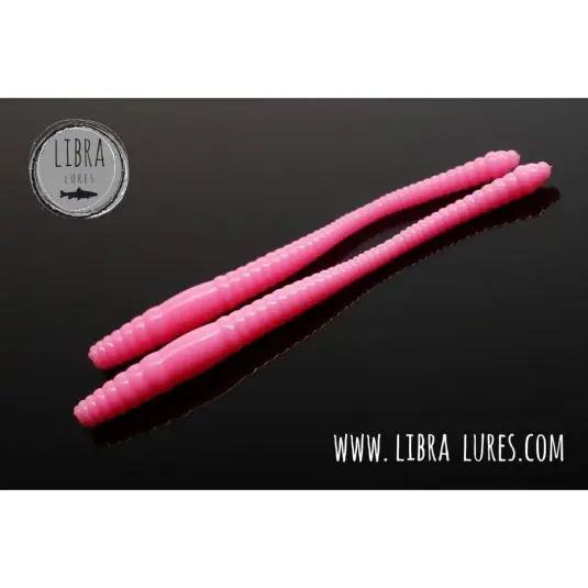 Worm Libra Lures Dying Worm 8cm Cheese culoare 017 Retur gratuit