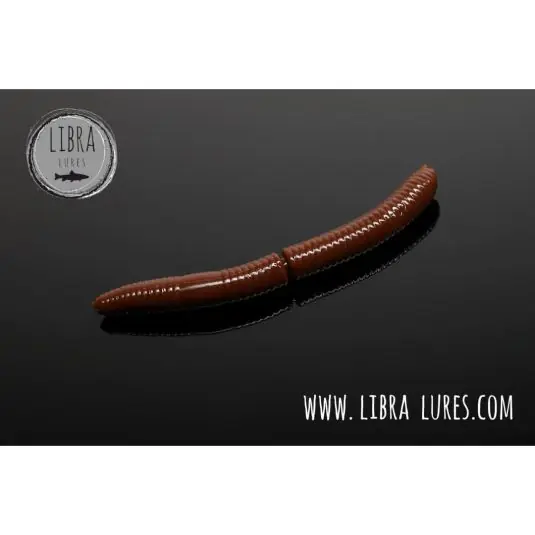 Worm Libra Lures Fatty D'Worm 7.5cm Cheese culoare 038 Cumpărături sigure