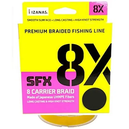 Reduceri Fir textil Sufix SFX 8X Hot Yellow 0.165mm/10kg/135m