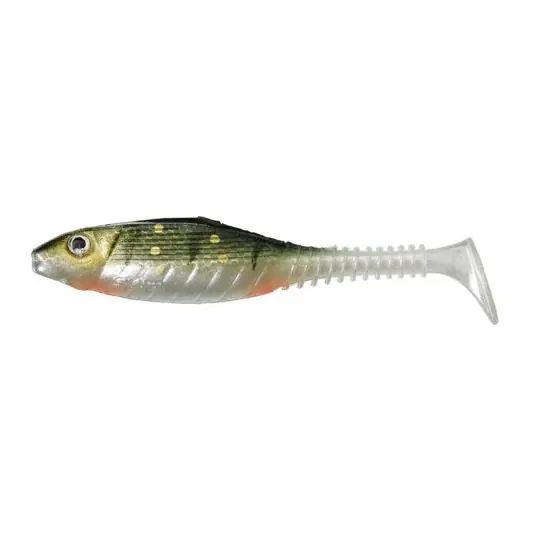 Cel mai bun preț Shad Sensas Gunki Grubby 6cm, culoare Green Perch