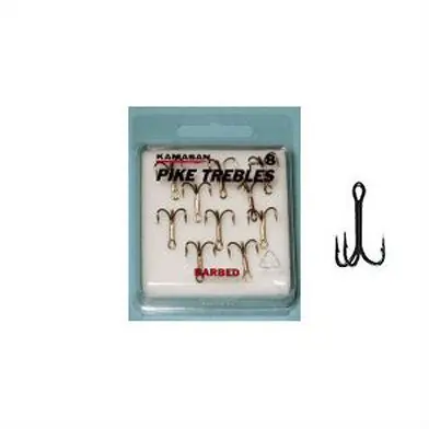 Ancora Kamasan Pike Treble Barbed K62, nr.4 Plată securizată