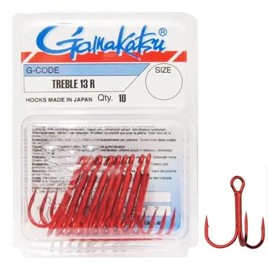 Ancora Gamakatsu Treble 13 R Nr.6 Ofertă specială