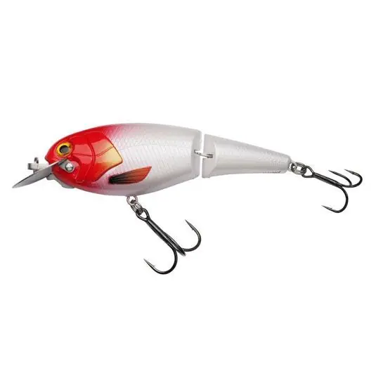 Plată securizată Vobler Abu Garcia Hi-Lo Jointed Floating 12cm/33g, culoare Red Head
