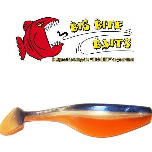 Ofertă Shad Big Bite Baits Super shad Golden Shad 3"