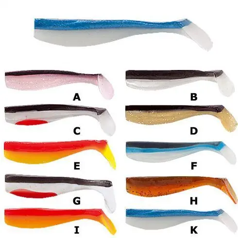 Shad Jaxon Extreme Soft TG-B 9,5cm, culoare K Noutate