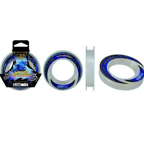 Disponibil imediat Fir fluorocarbon Trabucco T-Force Fluorocarbon SW 0.40mm/12.13kg/50m