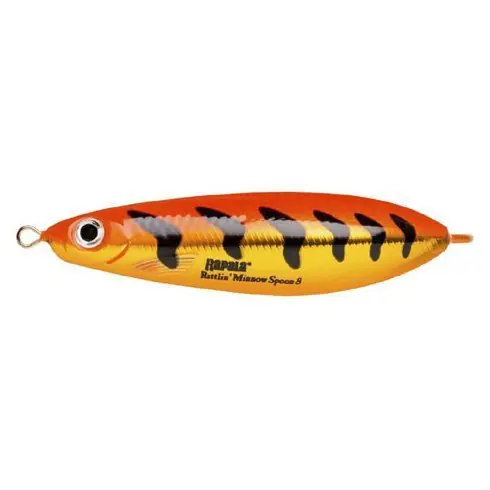 Vezi acum Lingurita oscilanta Rapala antibradis Rattlin Minnow Spoon 8cm/16g, culorare GFRT