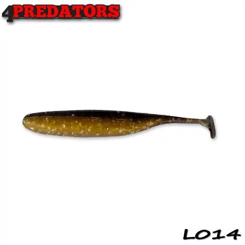 Disponibil imediat Shad 4Predators Finesse Impact Laminat 7cm , culoare 014 - 7 buc/plic