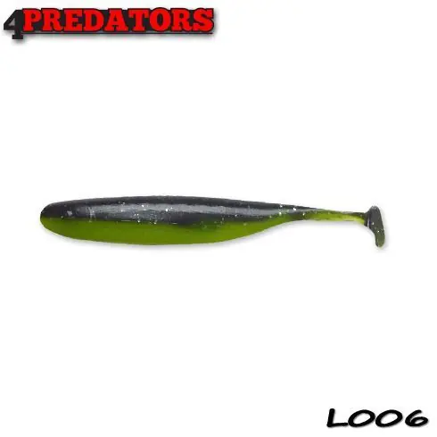 Shad 4Predators Finesse Impact Laminat 7cm , culoare 006 - 7 buc/plic Ofertă de sezon