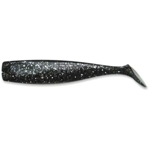 Shad Lunker City Shaker Smoke Silver Flake 4,5" Expediere rapidă