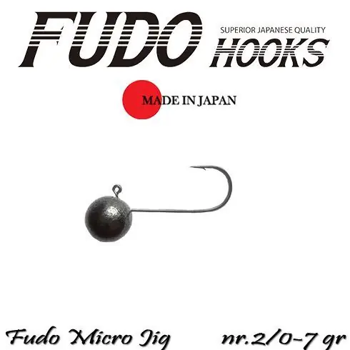 Micro Jig Fudo nr.2/0, 7g Calitate înaltă