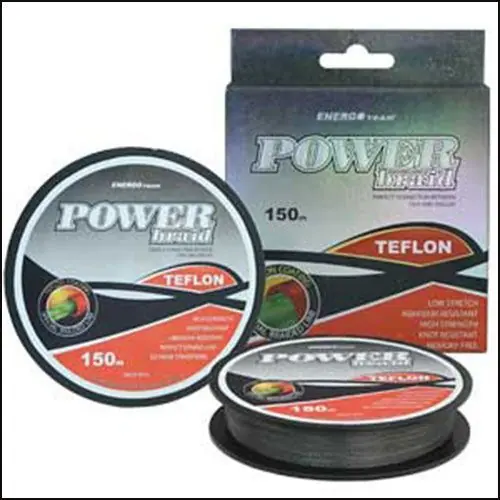 Preț promoțional Fir textil EnergoTeam Power Braid Teflon 0.08mm/7.0kg/150m