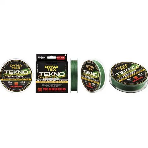 Cumpără acum Fir textil Trabucco Dyna-Tex Tekno Super Braid 0.12mm/5.44kg/135m
