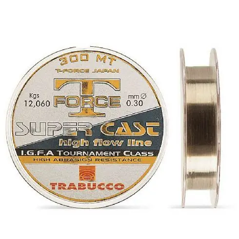 Preț promoțional Fir monofilament Trabucco T-Force Tournament Super Cast 0.14mm/2.76kg/150m