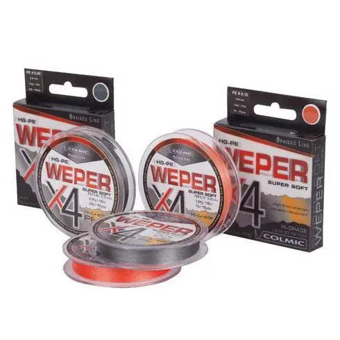 Fir textil Colmic Weper X4 Grey 0.16mm/10.5kg/135m Mai ieftin