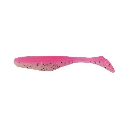 Calitate înaltă Shad Bass Assassin Turbo Shad 10cm, culoare Pink Ghost